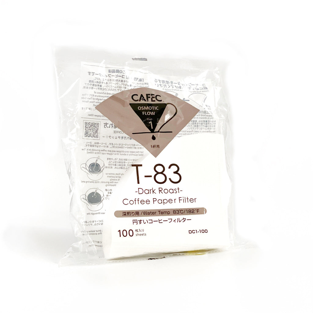 Cafec Dark Roast Paper Filter (TH-2/T-83)