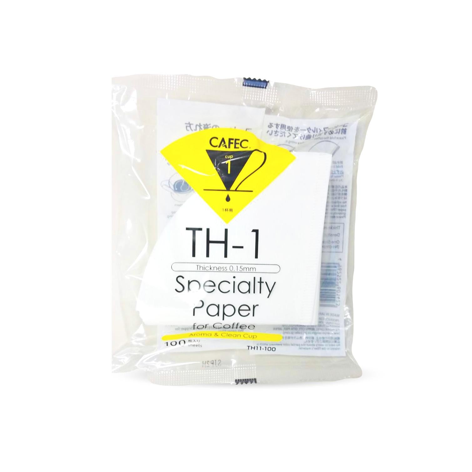 Cafec Light Roast Paper Filter (TH-1/T-92)